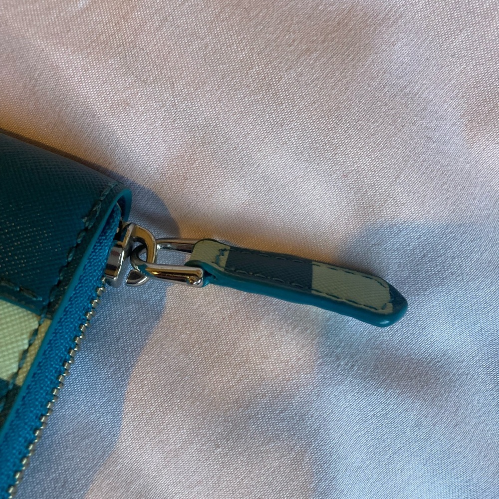 Marc Jacobs Blue and Green Striped Wallet - Picture 5 of 7